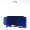 Závesné svietidlo Galaxy modré, 1xE27, ø 50 cm (Farba Biela)