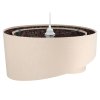 suspension asymetric beige et multicolore 5
