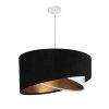 Závesné svietidlo GALAXY čierne, 1xE27, ø 50 cm (Farba Čierna, Farba montúry Biela)