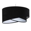 Závesné svietidlo GALAXY čierne, 1xE27, ø 50 cm (Farba Čierna, Farba montúry Biela)
