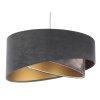 Závesné svietidlo GALAXY imitácia obkladu, 1xE27, ø 50 cm (Farba Šedá-zlatá)