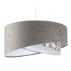 Závesné svietidlo GALAXY imitácia obkladu, 1xE27, ø 50 cm (Farba Šedá-zlatá)