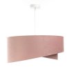 76076 zavesne svitidlo galaxy sametova ruzova 1xe27 50 cm