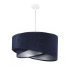 Závesné svietidlo Galaxy tmavo modré, 1xE27, ø 50 cm (Farba Modrá)
