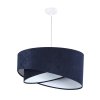 Závesné svietidlo Galaxy tmavo modré, 1xE27, ø 50 cm (Farba Modrá)