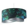 Závesné svietidlo GALAXY zelené listy, 1xE27, ø 50 cm (Farba Zlatá)