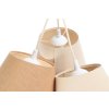 Závesné svietidlo BOHO, 3xE27, 3x ø 15 cm (Farba Hnedá-biela)