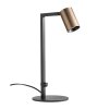 Černá, bronz Stolní lampa ROLF, 1xGU10, v. 40 cm