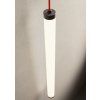 Designové nástěnné LED svítidlo SWING, v.39cm, opálové (Farba Bílá)