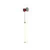 Designové nástěnné LED svítidlo SWING, v.39cm, opálové (Farba Bílá)