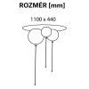 18282 3 designove stropni svitidlo memory set small pc1001 3xe27
