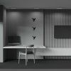 LED svítidlo BASIS ROT 12W pro 1F systém UNITY, d.  38,2 cm, 4000K nestmívatelné (Farba Čierna)