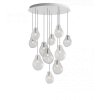 bomma soap chandelier 11pcs pendant crystal lighting mix 590x675