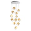 bomma pyrite chandelier 12 gold 1
