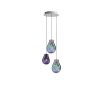 bomma soap chandelier round 3 green purple