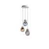 bomma soap chandelier round 3 gold blue silver