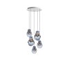 bomma soap chandelier blue 5pcs pendant lighting