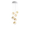 bomma pyrite chandelier 6 gold 1