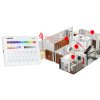42157 3 dalkovy ovladaci panel mi light 4 kanaly rgb cct 2x aaa baterie m4