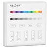 Diaľkový ovládací panel Mi-light - 4 kanály, RGBW, 2x AAA batérie, B3 (Farba Čierna)