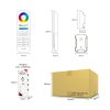 42085 3 dalkovy ovladac mi light 6 kanalu rgb cct 2 4ghz fut089s