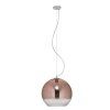 Designové závěsné svítidlo Bowl Ø 40cm (Farba Chrom)