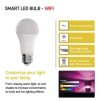 61783 5 chytra led zarovka gosmart a60 e27 9 w 60 w 806 lm rgb stmivatelna wifi