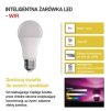 61783 7 chytra led zarovka gosmart a60 e27 9 w 60 w 806 lm rgb stmivatelna wifi