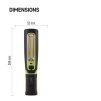 60445 3 led cob led nabijeci svitilna p4532 470 lm 1800 mah