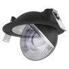 61985 12 led bodove svitidlo geri 6 5w 780lm ip20 cct cerna
