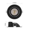 61985 3 led bodove svitidlo geri 6 5w 780lm ip20 cct cerna