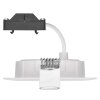 60415 2 led bodove svitidlo simmi bile kruh 5w neutralni bila