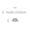 60616 5 led prachotesne svitidlo dusty 18w nw ip65