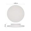 63368 2 led prisazene svitidlo dioni kruhove bile 15w se zmenou cct