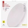 LED prisadené svietidlo TORI, ø 330 mm/d. 330 mm, 24W (Teplota světla 3000K - teplá biela, Tvar Okrúhle)
