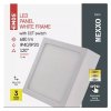 32252 5 led prisazeny panel nexxo 12cm 7 6w cct ctvercovy bily