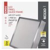 LED prisadený panel NEXXO 22,5cm, 21W, CCT, štvorcový (Farba Biela)