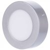 led panel 120mm emos zm5222 kruhovy prisazeny stribrny 6w neutralni bila original
