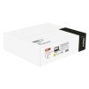 61384 8 led reflektor aveno 100w cerny neutralni bila ip66