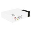 61369 8 led reflektor aveno 150w cerny neutralni bila ip66