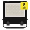 61375 6 led reflektor aveno 300w cerny neutralni bila