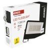 61396 8 led reflektor aveno 48w cerny neutralni bila ip66