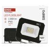 61069 8 led reflektor simpo 10 w cerny neutralni bila ip65