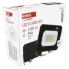 61069 10 led reflektor simpo 10 w cerny neutralni bila ip65