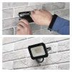 61048 8 led reflektor simpo 20 w cerny neutralni bila ip65