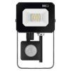 61057 2 led reflektor simpo s pohybovym cidlem 10 w cerny neutralni bila ip44
