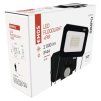 61060 9 led reflektor simpo s pohybovym cidlem 20 w cerny neutralni bila ip44
