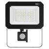 61066 2 led reflektor simpo s pohybovym cidlem 50 w cerny neutralni bila ip44