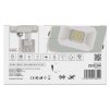 62324 8 led reflektor simpo 10w pir neutralni bila