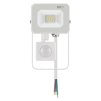 62324 10 led reflektor simpo 10w pir neutralni bila